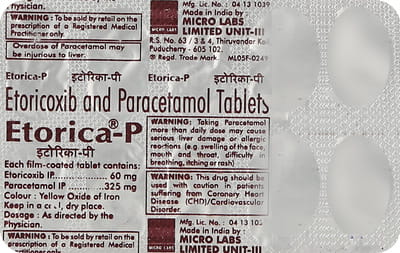 Etorica P Strip Of 10 Tablets