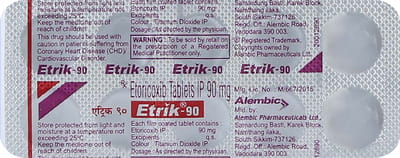 Etrik 90mg Strip Of 10 Tablets