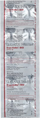 Euclide 80mg Strip Of 10 Tablets