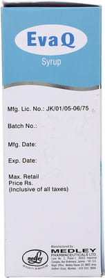Eva Q Bottle Of 450ml Syrup