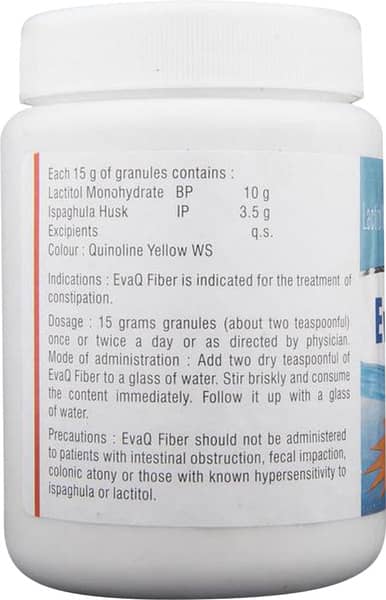 Eva Q Fiber Bottle Of 100gm Granules