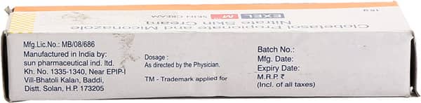 Exel M Tube Of 16gm Cream