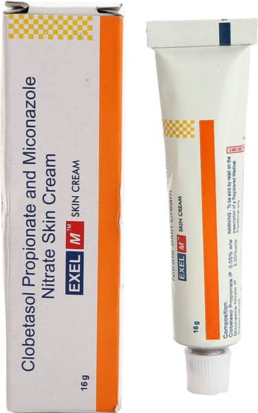 Exel M Tube Of 16gm Cream