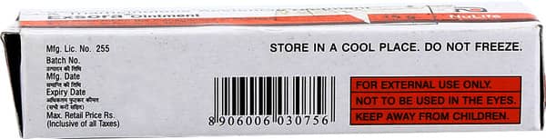 Exsora Tube Of 15gm Ointment