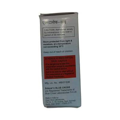 Extacef I 1gm Dry Vial Of 1 Powder For Injection
