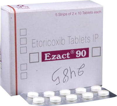Ezact 90mg Strip Of 10 Tablets