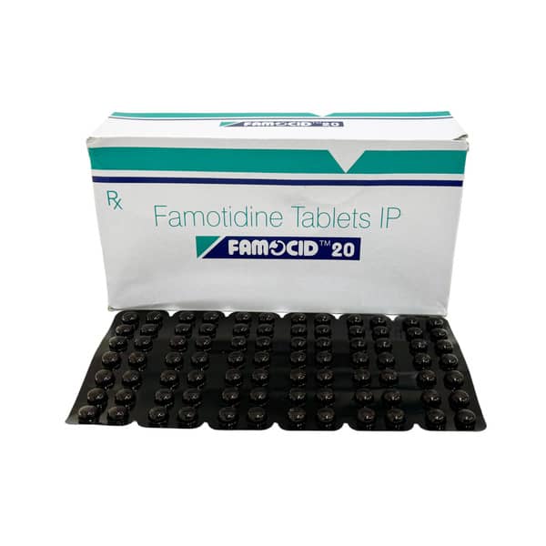 Famocid 20mg Strip Of 14 Tablets