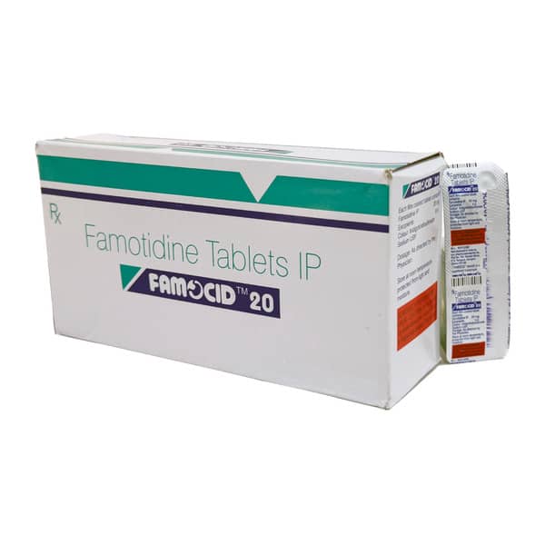 Famocid 20mg Strip Of 14 Tablets