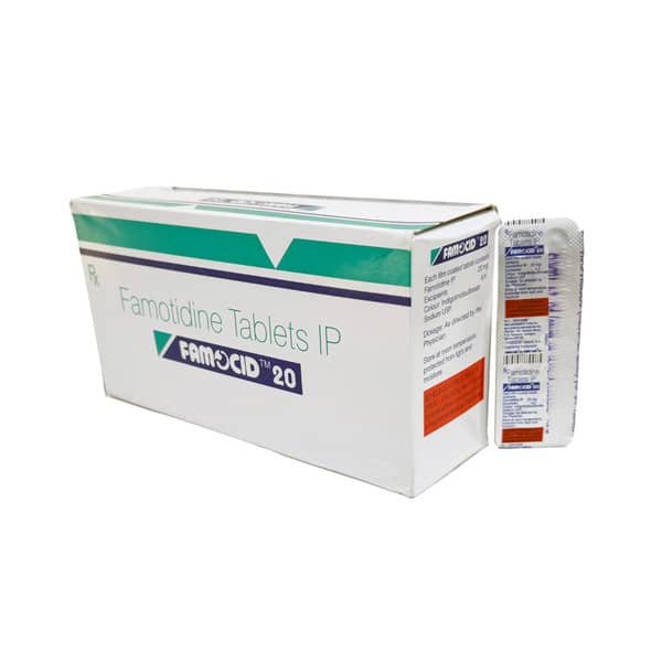 Famocid 20mg Strip Of 14 Tablets