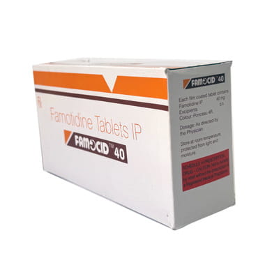 Famocid 40mg Strip Of 14 Tablets