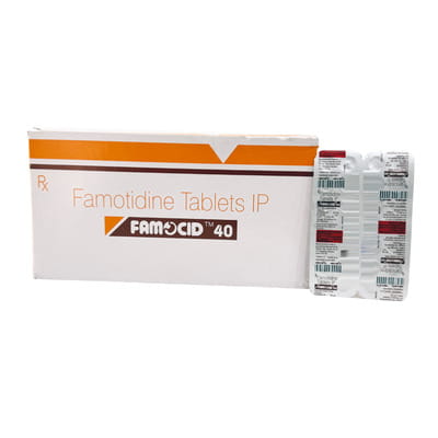 Famocid 40mg Strip Of 14 Tablets