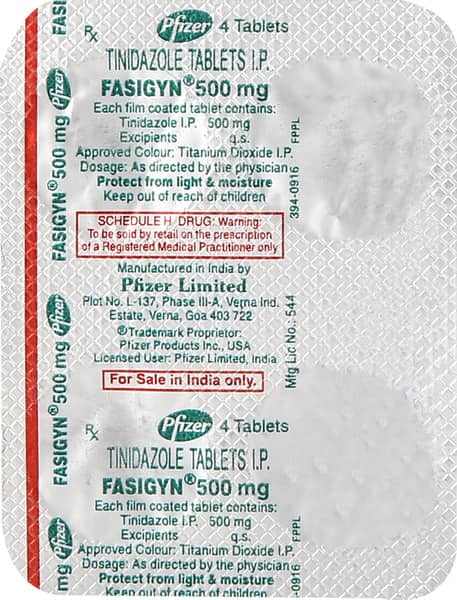 Fasigyn 500mg Tablet
