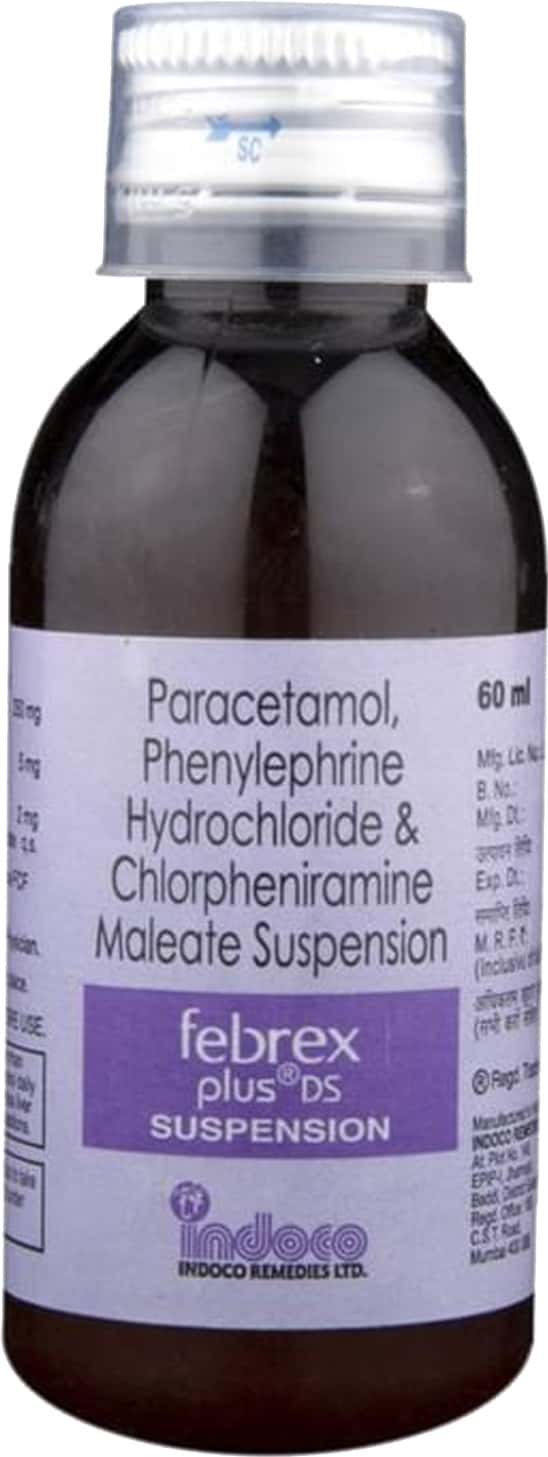 Febrex Febrex Plus Ds Bottle Of 60ml Oral Suspension: Uses, Side Effects ...