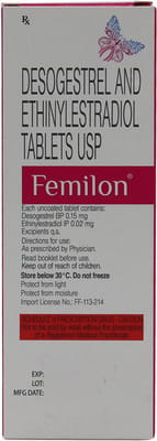Femilon Strip Of 21 Tablets