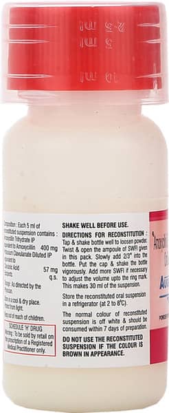 Augpen Ds 457mg Bottle Of 30ml Dry Suspension