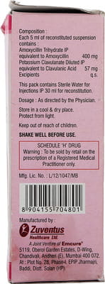 Augpen Ds 457mg Bottle Of 30ml Dry Suspension