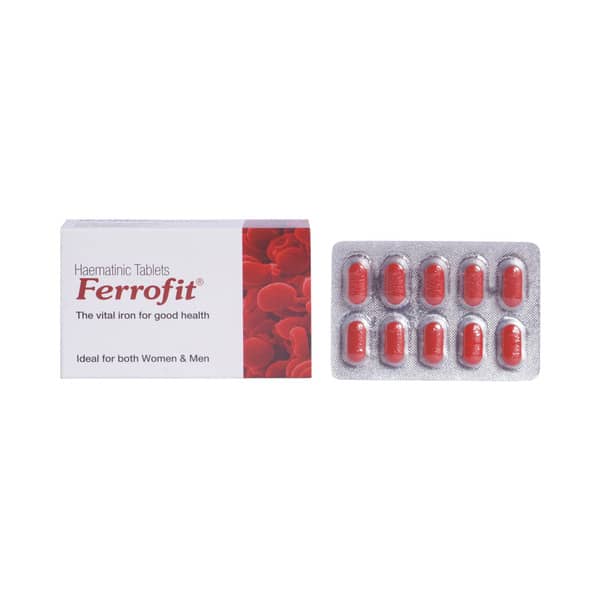 Ferrofit Strip Of 10 Tablets