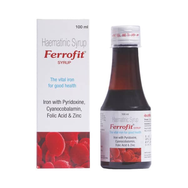 Ferrofit Bottle Of 100ml Syrup