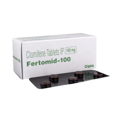 Fertomid 100mg Strip Of 5 Tablets