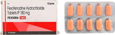 Fexigra 180mg Tablet