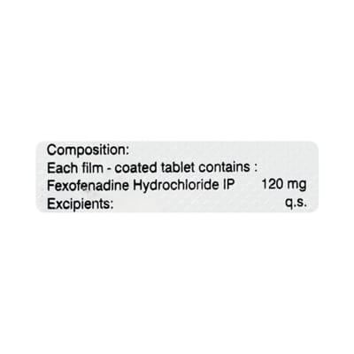 Fexofen 120mg Strip Of 6 Tablets