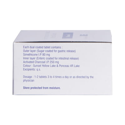 Flatuna Strip Of 10 Tablets