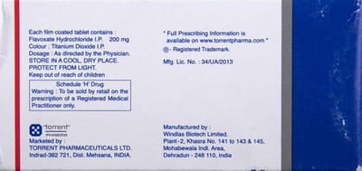 Flavospas 200mg Strip Of 10 Tablets