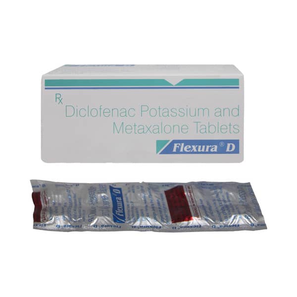 Flexura D Strip Of 10 Tablets