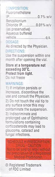 Flomon 0.1% Bottle Of 5ml Eye Drops