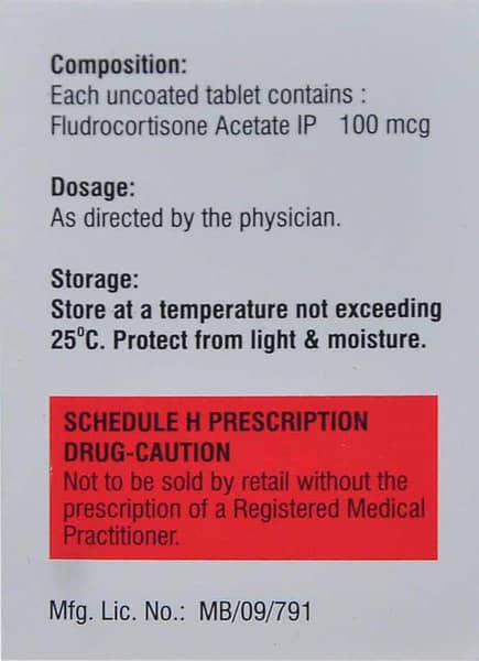 फ्लोरिकॉट 100 एमसीजी टैबलेट