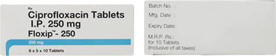 Floxip 250mg Strip Of 10 Tablets