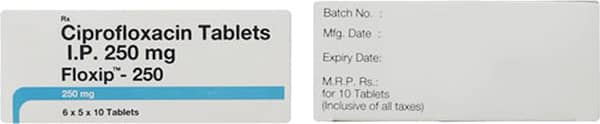 Floxip 250mg Strip Of 10 Tablets