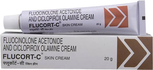 Flucort C Tube Of 20gm Cream