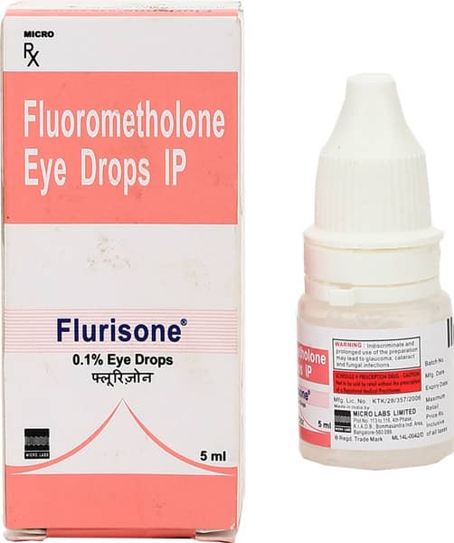 Flurisone 0.1% Bottle Of 5ml Eye Drops