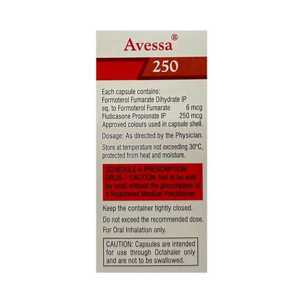 Avessa 250mcg Bottle Of 30 Octacaps