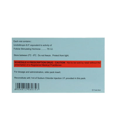 Foliculin 75iu Dry Vial Of 1 Powder For Injection