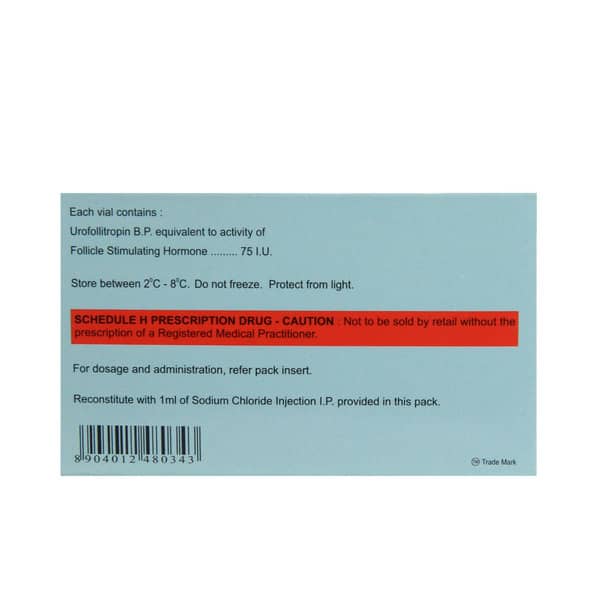 Foliculin 75iu Dry Vial Of 1 Powder For Injection