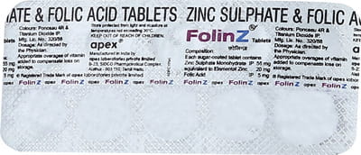 Folinz Strip Of 10 Tablets