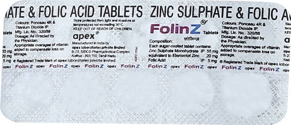 Folinz Strip Of 10 Tablets