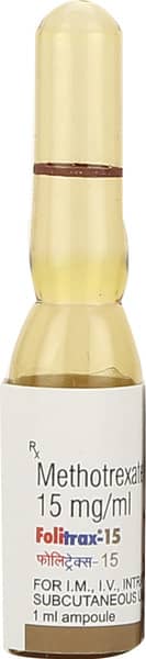 Folitrax 15mg Ampoule Of 1ml Injection