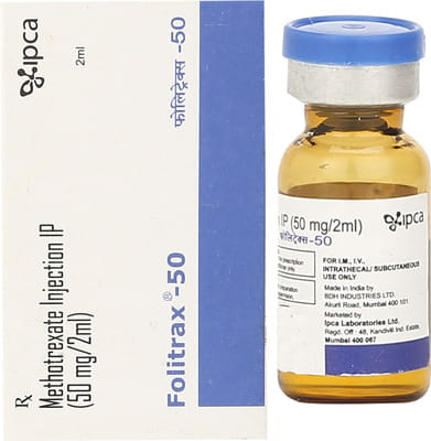 Folitrax 50mg Vial Of 2ml Injection