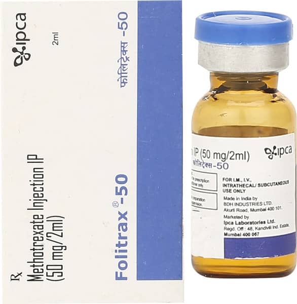 Folitrax 50mg Vial Of 2ml Injection