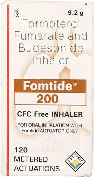 Fomtide 200mcg Box Of 120md 9.2gm Metered Dose Inhaler