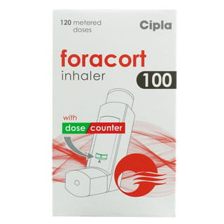 Foracort 100Mcg Cfc Free Box Of 120Md Metered Dose Inhaler