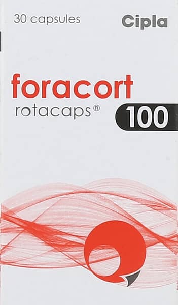 Foracort 100mcg Box Of 30 Rotacaps