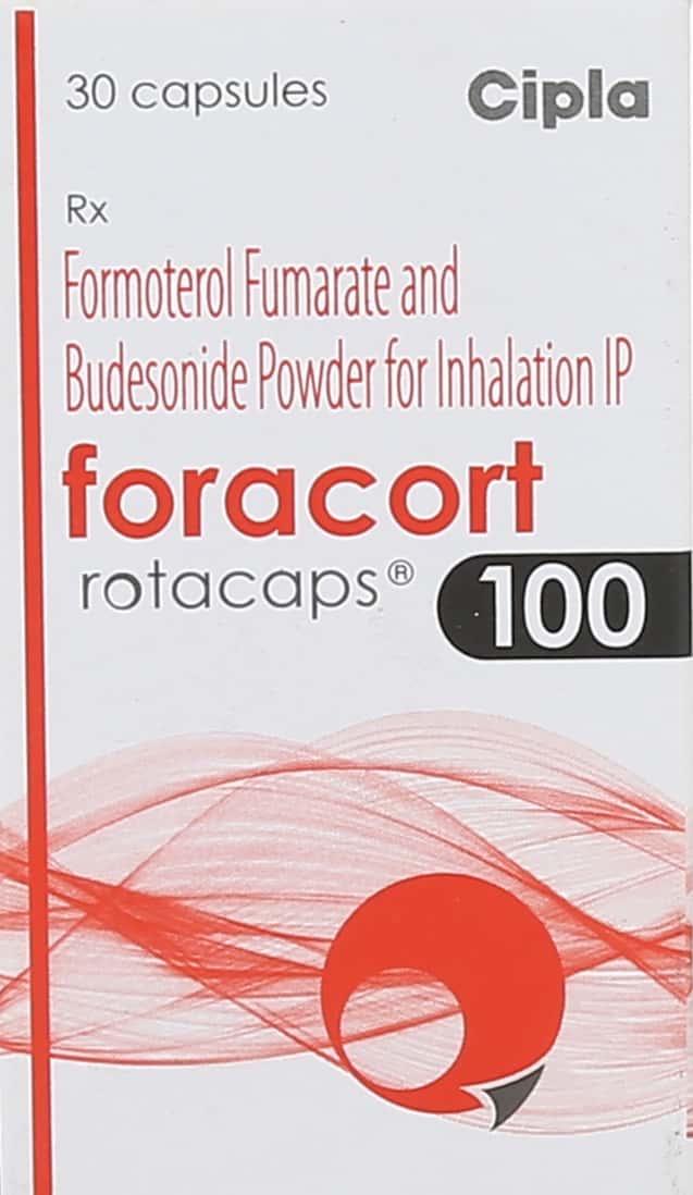 foracort 100mcg box of 30 rotacaps