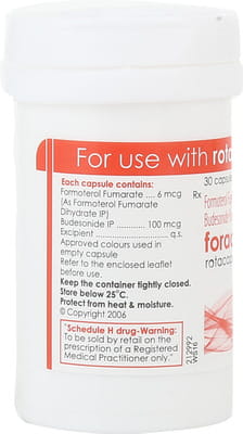 Foracort 100mcg Box Of 30 Rotacaps
