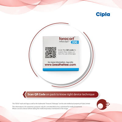 Foracort 200mcg Box Of 30 Rotacaps