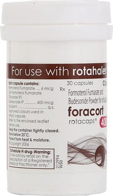 Foracort 400mcg Box Of 30 Rotacaps