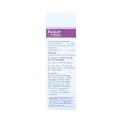 Forcan 200mg Bottle Of 100ml Injection